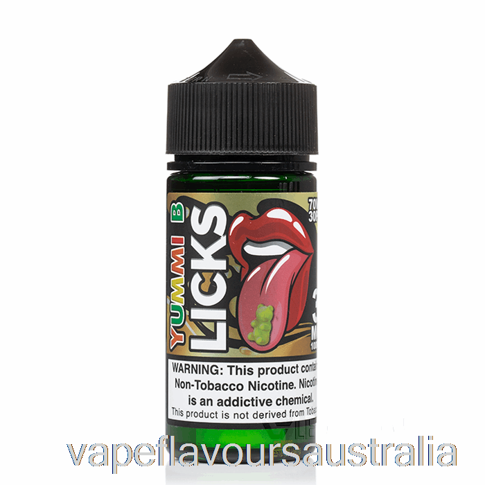 Vape Nicotine Australia Yummi B - LICKS Roll Upz - 100mL 6mg